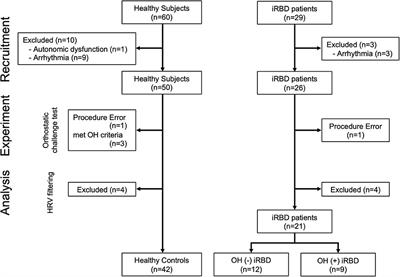 Resting Heart Rate Variability Is Associated With Subsequent Orthostatic Hypotension: Comparison Between Healthy Older People and Patients With Rapid Eye Movement Sleep Behavior Disorder
